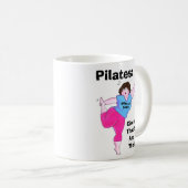 "ピラティス – サーカス行為" コーヒーマグカップ (正面右)