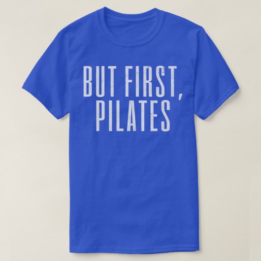 ピラティス ジム ヨガ Tシャツ (デザイン正面)