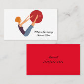 ピラティス・トレーニング・ビジネス・カード 名刺 (正面/裏面)