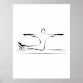 ピラティス – リフォーマーポスターの胃マッサージ ポスター (正面)