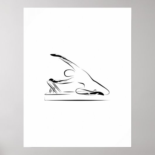 ピラティス – mermaid on the reformer poster ポスター (正面)