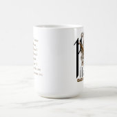 ピラティスII – コーヒー、紅茶マグカップ コーヒーマグカップ (中央)