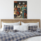 ピラトの前のイエス キャンバスプリント (インサイチュ (寝室))