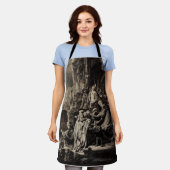 ピラトの前のイエス・キリスト エプロン (着用した状態)