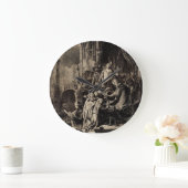 ピラトの前のイエス・キリスト ラージ壁時計 (ホーム)