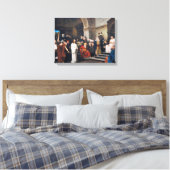 ピラトの前のキリスト1880バイミハリー・ムンカッシー キャンバスプリント (インサイチュ (寝室))