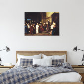 ピラトの前のキリスト キャンバスプリント (インサイチュ (寝室))