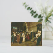 ピラトの前のキリスト， 1880 ポストカード (スタンド正面)