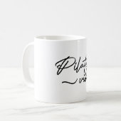 ピラトバイブTシャツ コーヒーマグカップ (正面左)