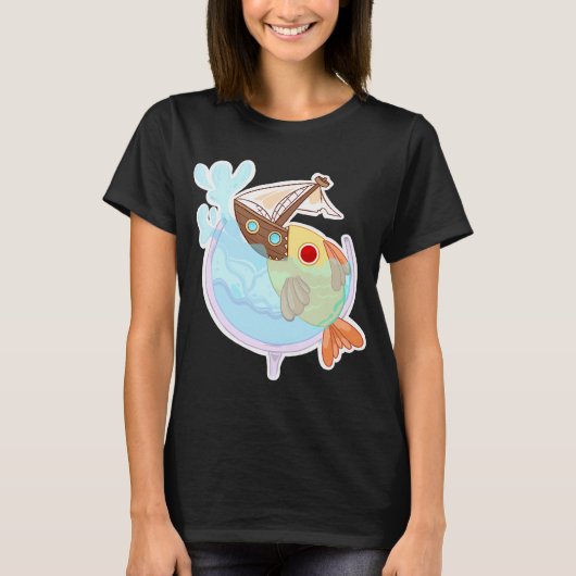 ピラニアの杯 Tシャツ (正面)