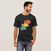 ピラニア釣り Tシャツ (正面フル)