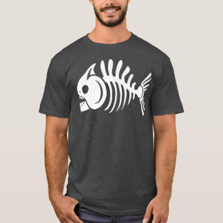 ピラニア骨格 Tシャツ