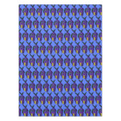 ピラニア魚の漫画 テーブルクロス (正面)