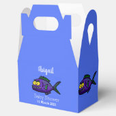 ピラニア魚の漫画 フェイバーボックス (オープン)