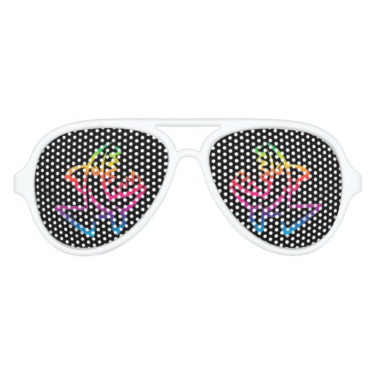 ピラニア アビエーターサングラス (正面)