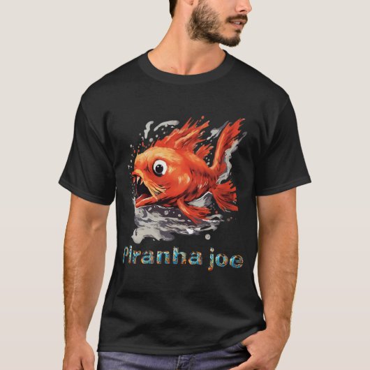 ピラニア ジョー - Tシャツ (正面)