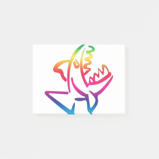 ピラニア ポストイット (正面)