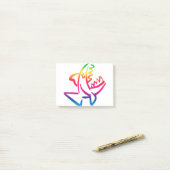 ピラニア ポストイット (デスク上)