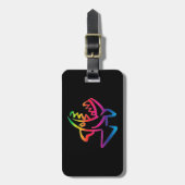 ピラニア ラゲッジタグ (正面縦)