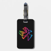 ピラニア ラゲッジタグ (裏面縦)