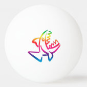 ピラニア 卓球ボール (正面)