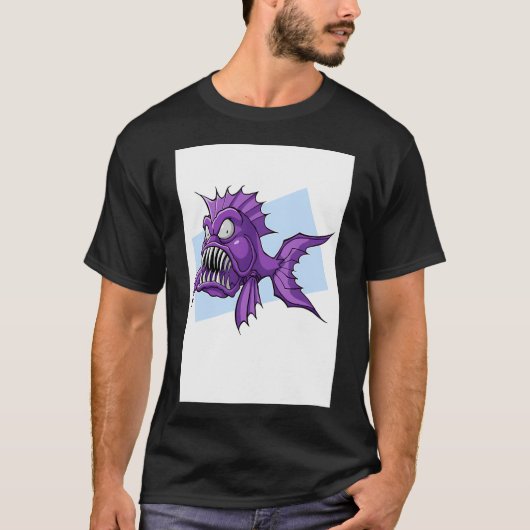 ピラニア・CUDA Tシャツ (正面)