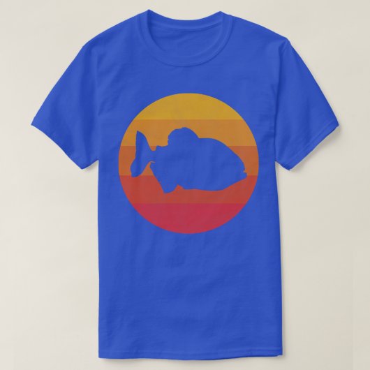 ピラニア Tシャツ (デザイン正面)
