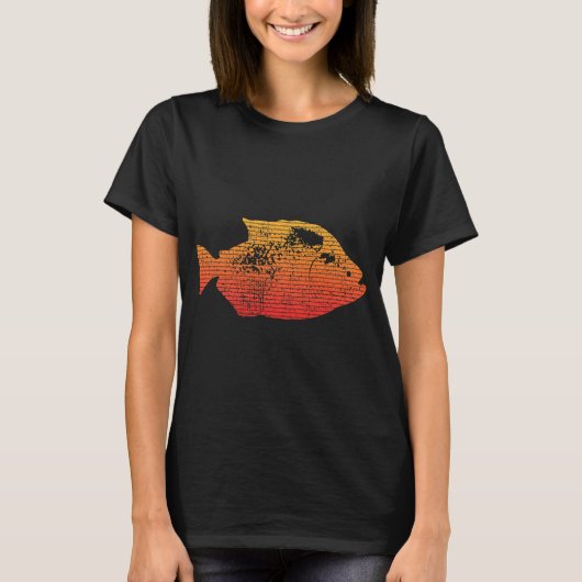 ピラニア Tシャツ (正面)