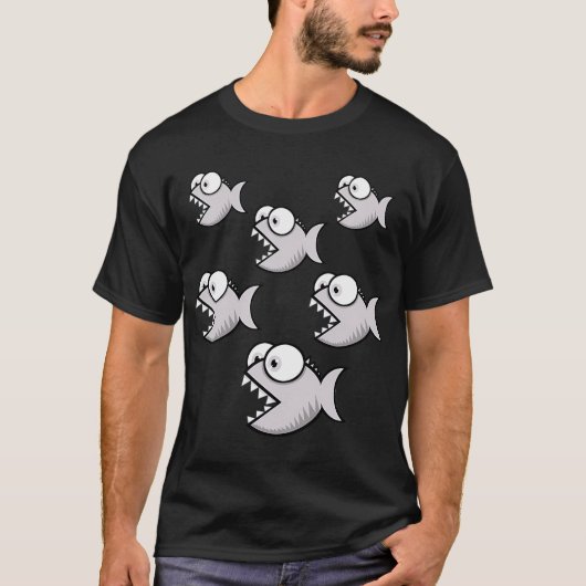 ピラニア Tシャツ (正面)