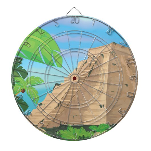 ピラミッアステカド ダーツボード (正面)