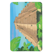 ピラミッアステカド マグネット (縦)