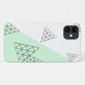 ピラミッスタイリッシュド三角形の形状パステル Case-Mate iPhoneケース (裏面(横))