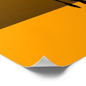 ピラミッドとラクダ ポスター (角)