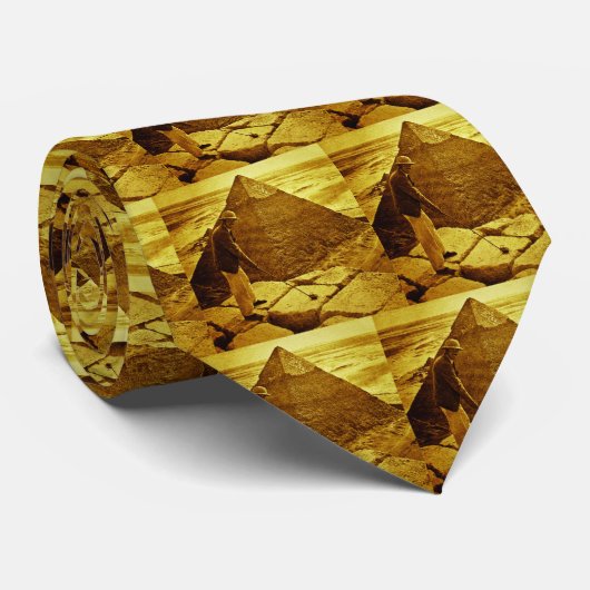 ピラミッドのヴィンテージのゴルフ ネクタイ (ロール)