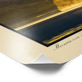 ピラミッドの上に満月が昇る フォトプリント            (角)