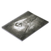 ピラミッドの内部の上昇、c.1780 (版木、銅版、版画) ノートブック (左側)