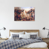 ピラミッドの戦い、1798年7月21日 キャンバスプリント (インサイチュ (寝室))