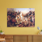 ピラミッドの戦い、1798年7月21日 キャンバスプリント (インサイチュ (リビング))