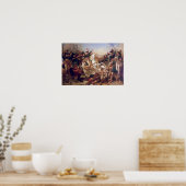 ピラミッドの戦い、1798年7月21日 ポスター (キッチン)