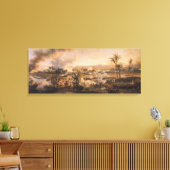 ピラミッドの戦い、1806年7月21日 キャンバスプリント (インサイチュ (リビング))