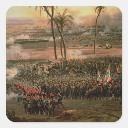 ピラミッドの戦い、1806年7月21日 スクエアシール (正面)