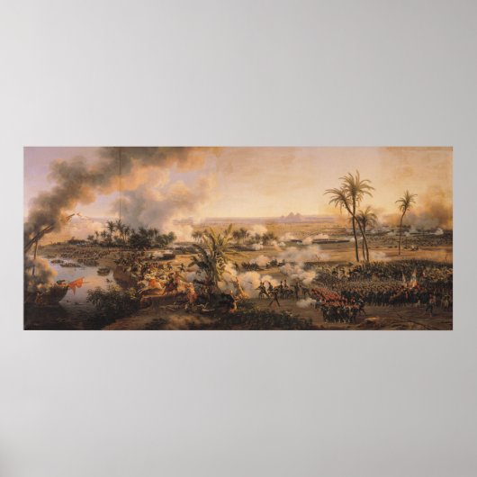 ピラミッドの戦い、1806年7月21日 ポスター (正面)