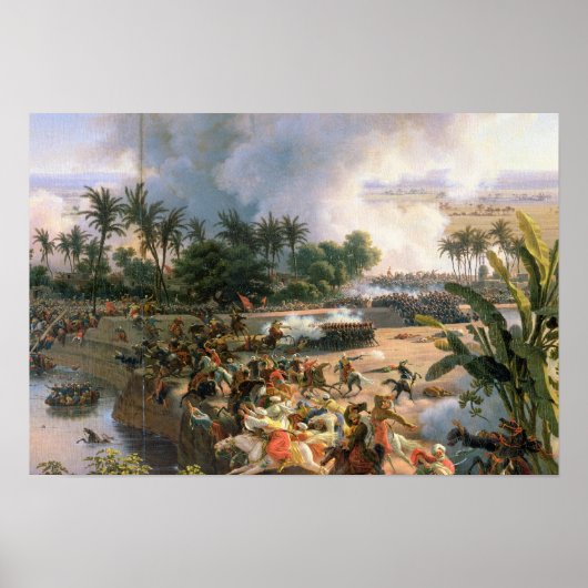 ピラミッドの戦闘 ポスター (正面)