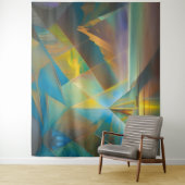 ピラミッドの景観幾何学的抽象デザイン タペストリー (インサイチュ)