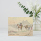 ピラミッドの砂嵐 ポストカード (スタンド正面)