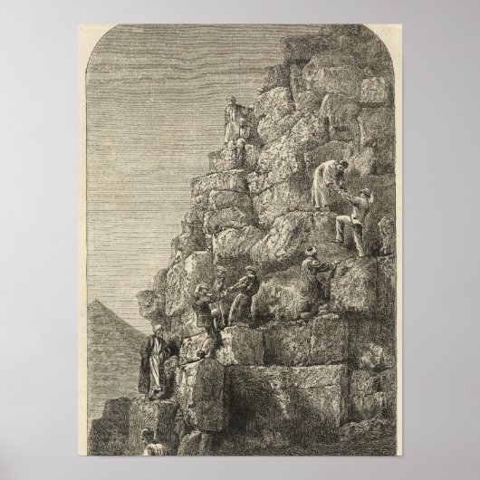 ピラミッドの素晴らし登り ポスター (正面)