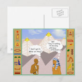 ピラミッドの説明 ポストカード (正面/裏面)