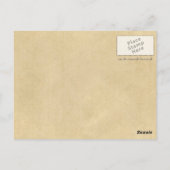 ピラミッドの謎 ポストカード (裏面)