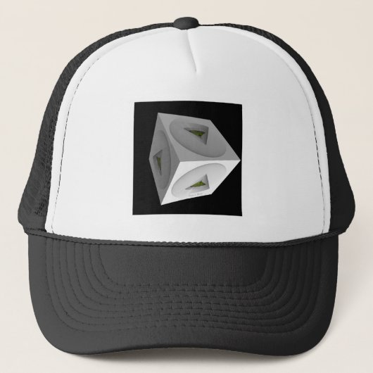 ピラミッドをブロック キャップ (正面)