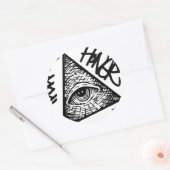 ピラミッドアイ ラウンドシール (封筒)